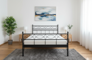 manželské kovové dvoulůžko Andrea