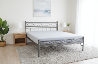 sede kovové dvoulůžko Adéla